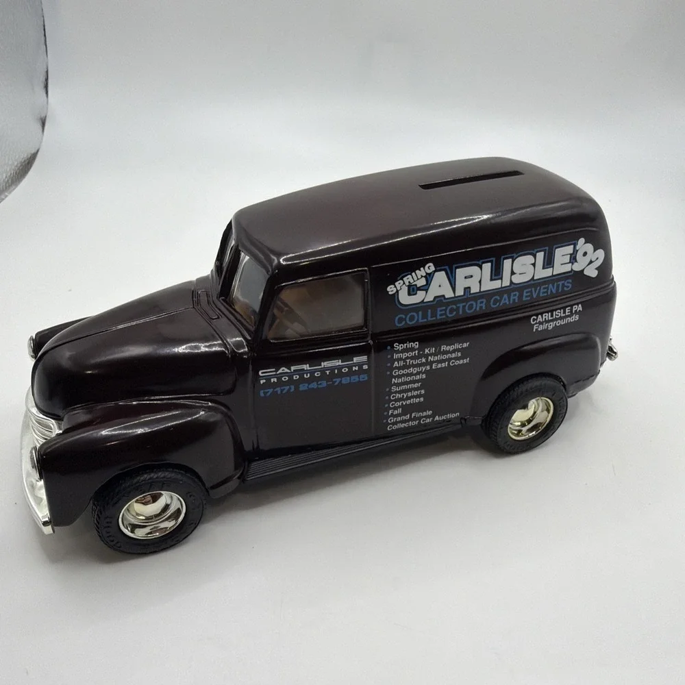 ERTL 1950‎ Chevy Panel Truck Bank, Carlisle Spring Show 92 - #2977 ,1/25 NIB